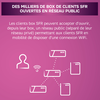 Client SFR peuvent refuser d'ouvrir leur Box en réseau public.