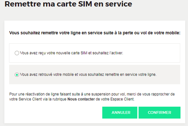 Red By Sfr Reactiver Ma Carte Sim Infos Amp Questions