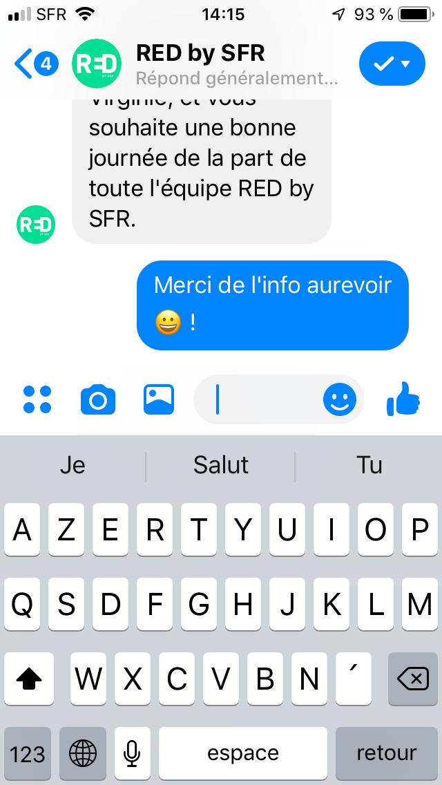 Red By Sfr Messagerie Vocale Visuelle Indisponible Sur Iphone Infos Questions