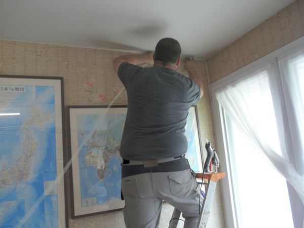 Collage de la Fibre FTTH