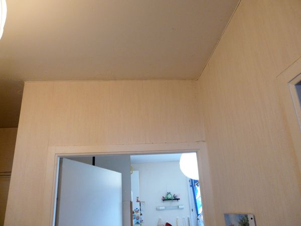 Passage de la Fibre FTTH, côté  Couloir/Cuisine