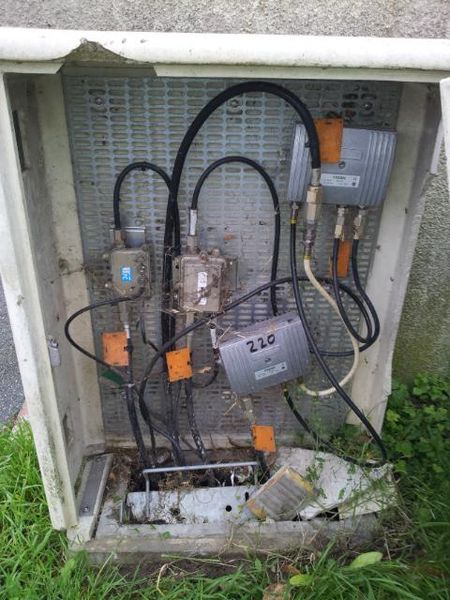 Nœud de Raccordement Optique (NRO) en HFC.