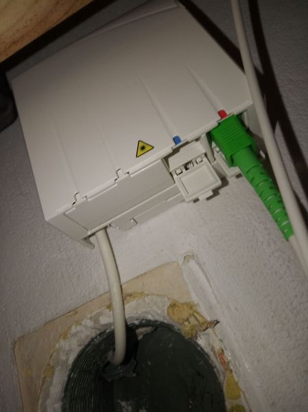 Boitier fibre