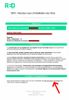 Mail de confirmation de RDV
