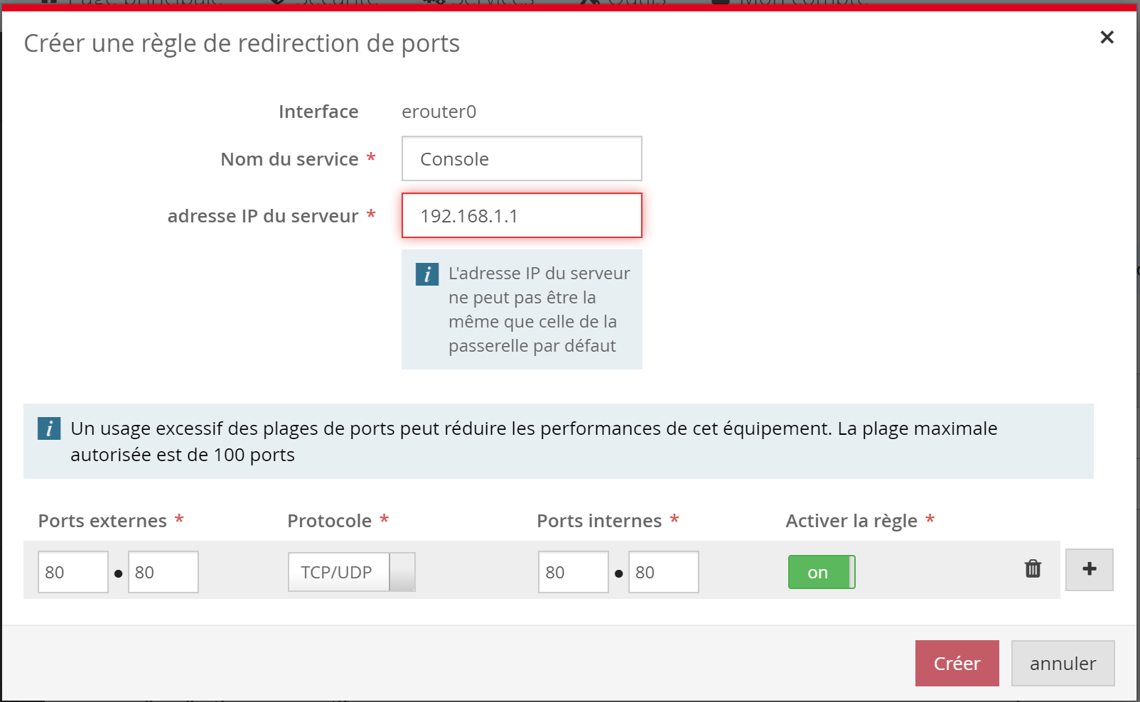 RED by SFR Accéder à l'interface de la BOX depuis l'extérieur