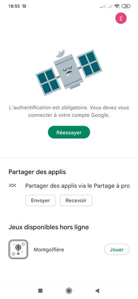 Problème de connexion