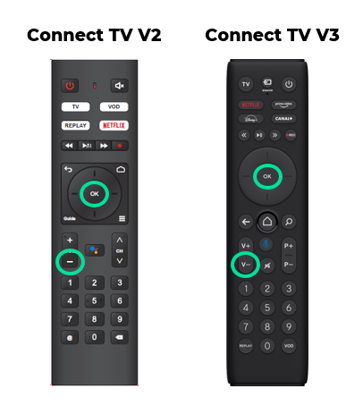 Apairage des télécommandes Connect TV.PNG
