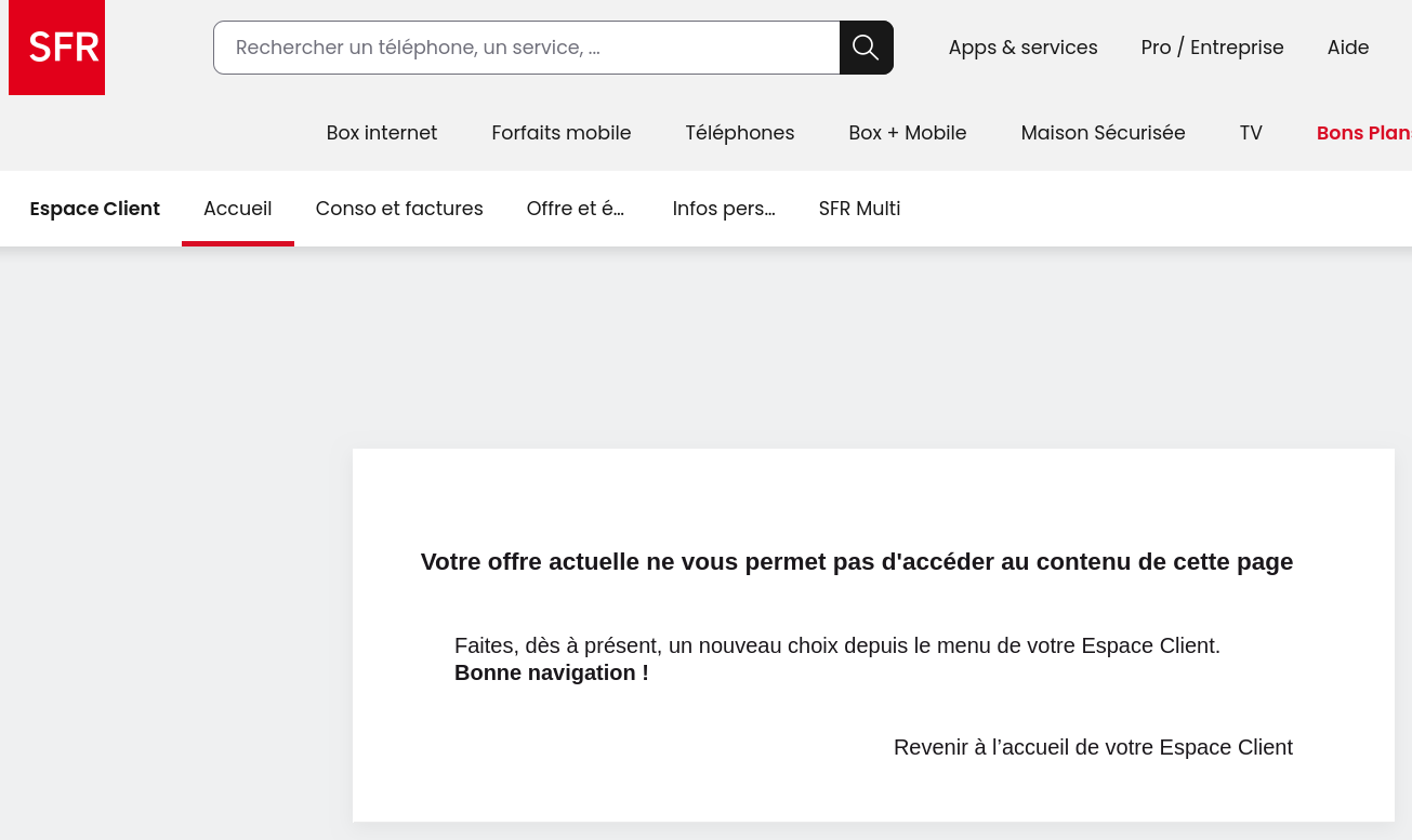 RED by SFR - Utiliser une adresse @sfr en 2026 = impossible ? - Infos ...