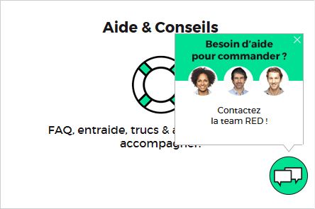 Contactez la team RED