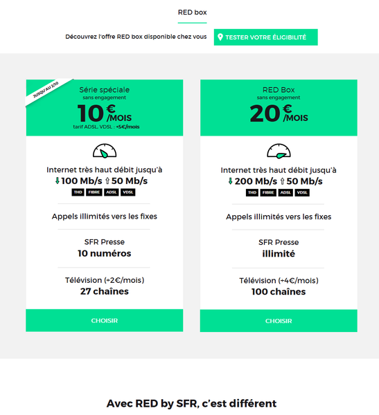 RED Box : Offre 2017-09-05