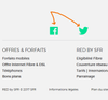 RED by SFR : Facebook & Twitter