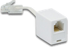 RJ11 femelle vers RJ45 mâle