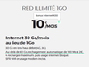RED Mobile : Offre illimité 1Go, surfacturation 100Mo au delà.